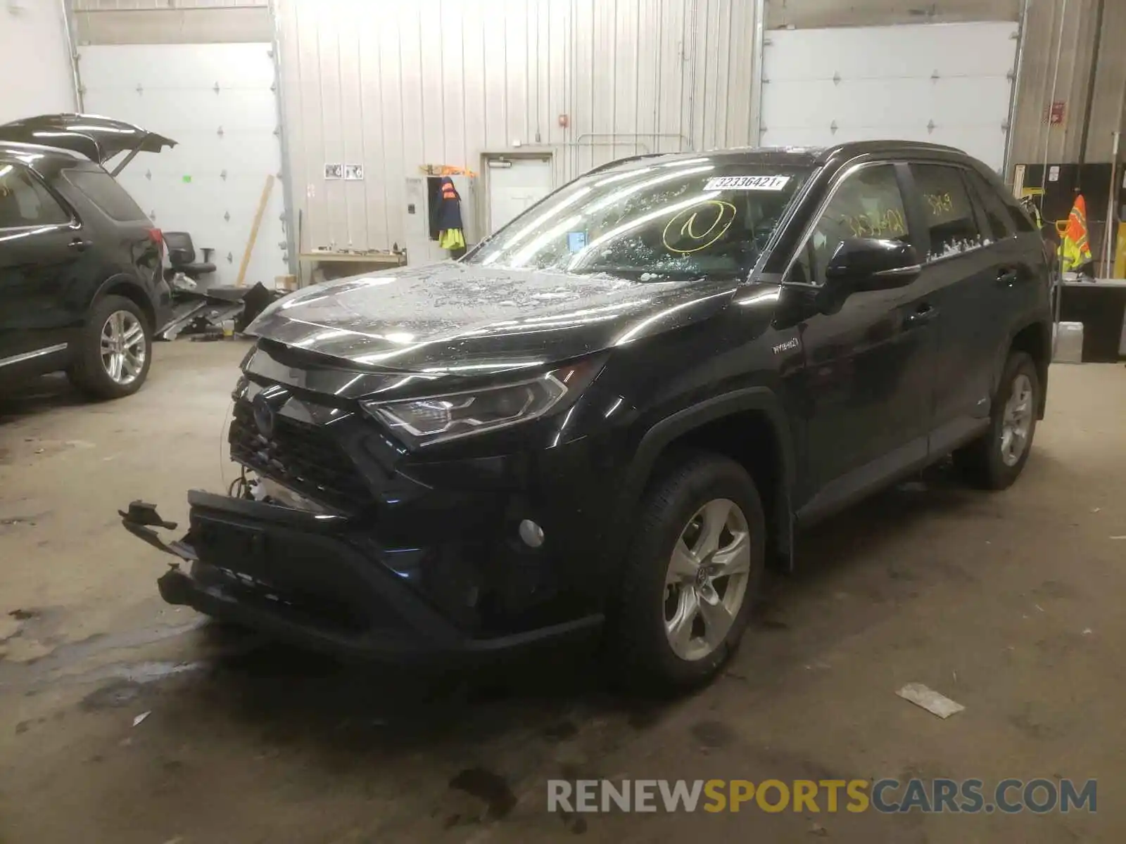 2 Photograph of a damaged car 4T3R6RFV5LU001237 TOYOTA RAV4 2020