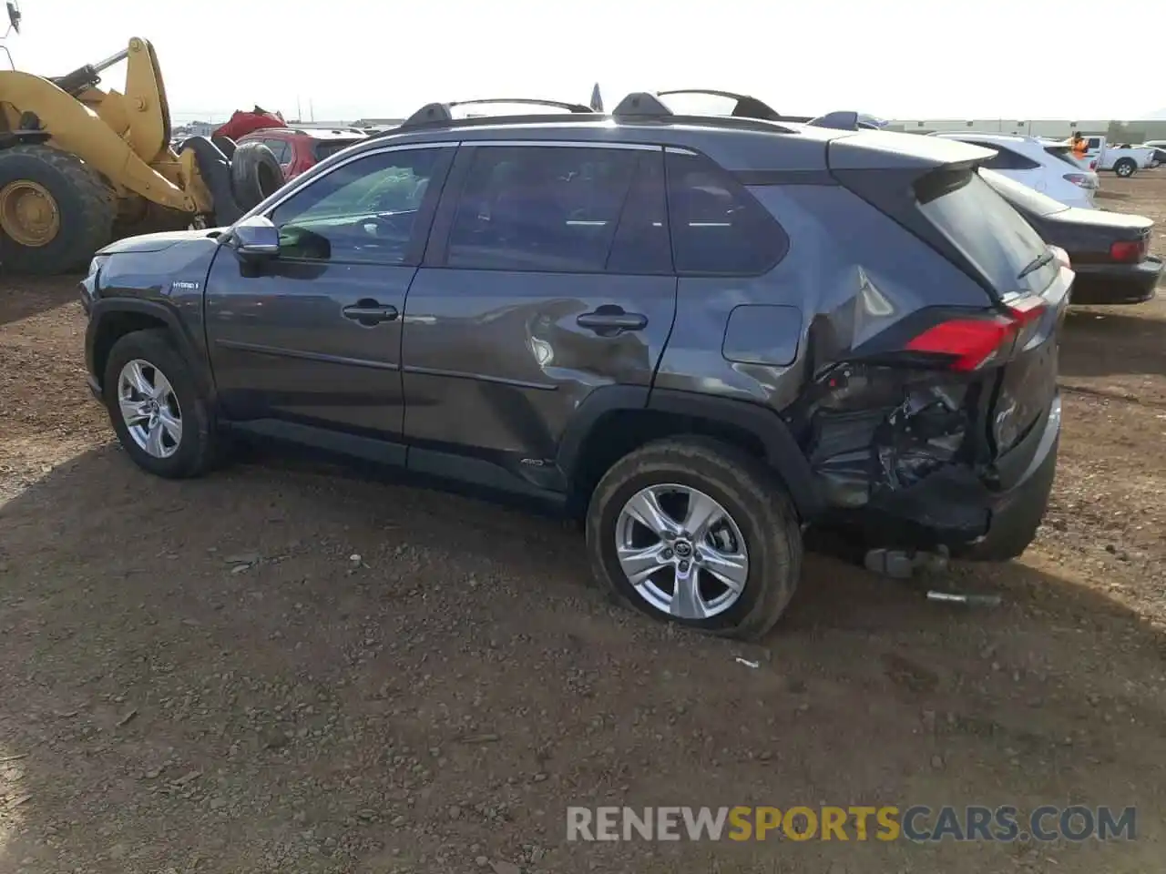 2 Photograph of a damaged car 4T3R6RFV8LU003810 TOYOTA RAV4 2020