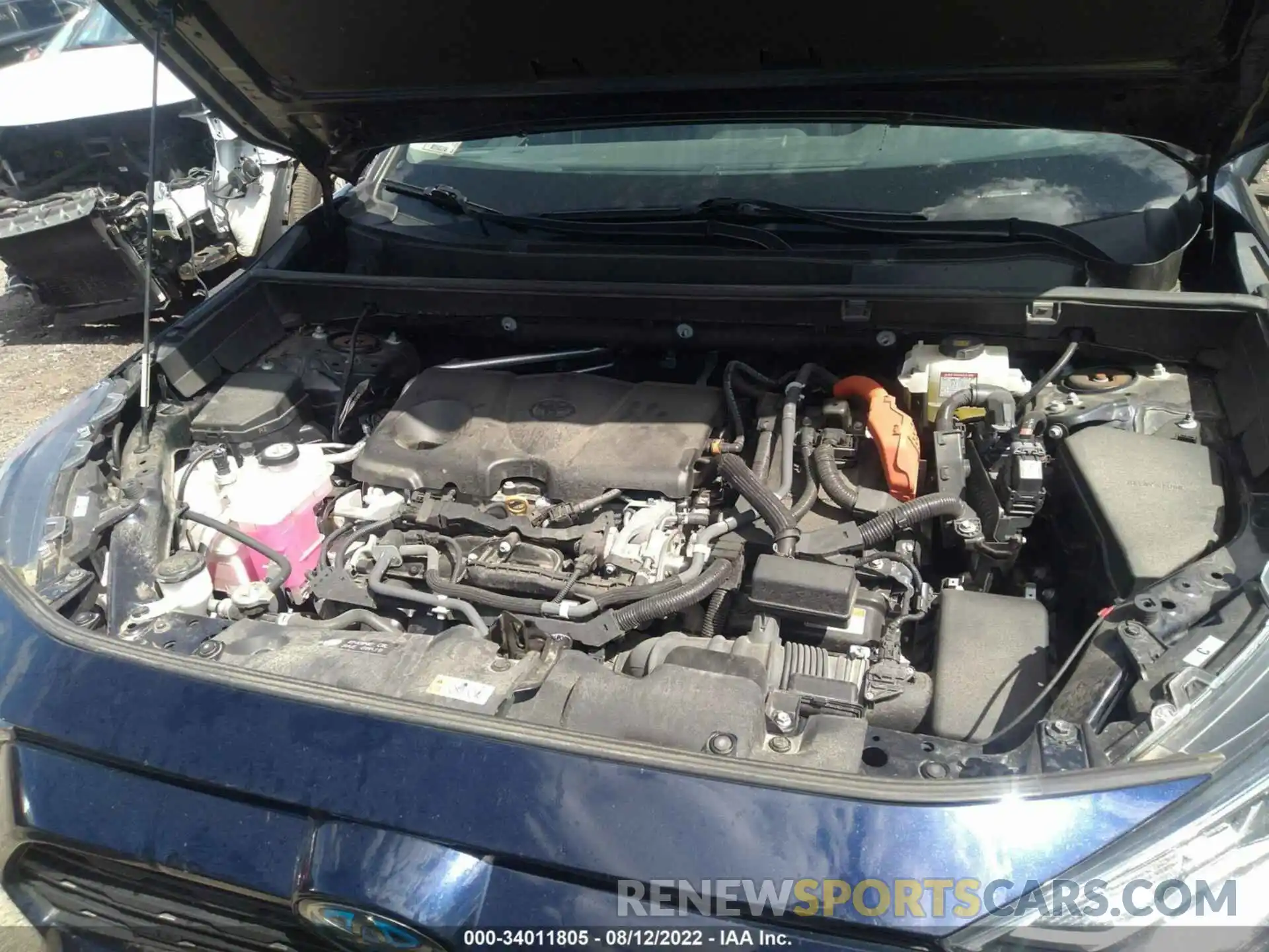 10 Photograph of a damaged car 4T3RWRFV0LU002280 TOYOTA RAV4 2020