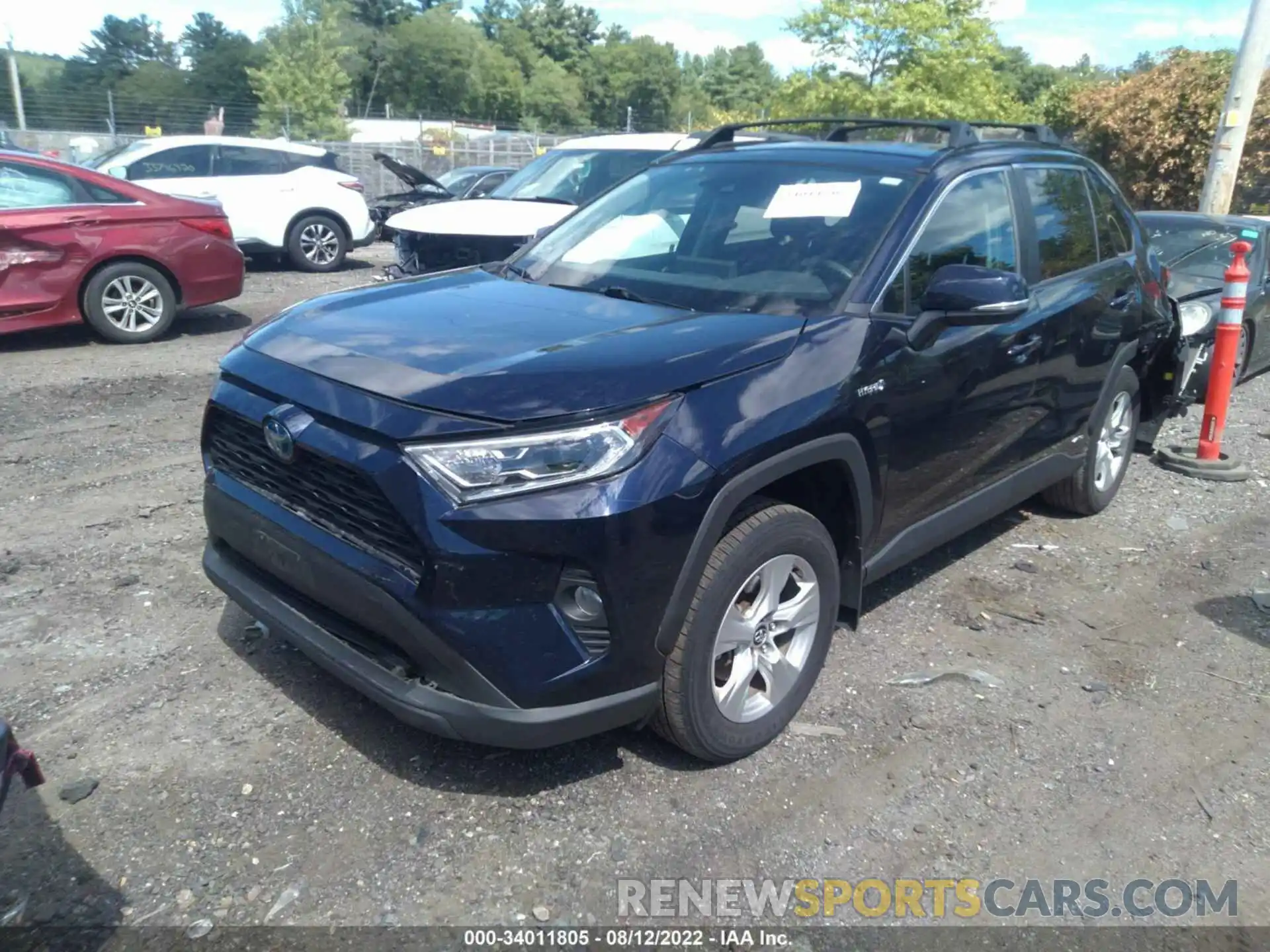 2 Photograph of a damaged car 4T3RWRFV0LU002280 TOYOTA RAV4 2020