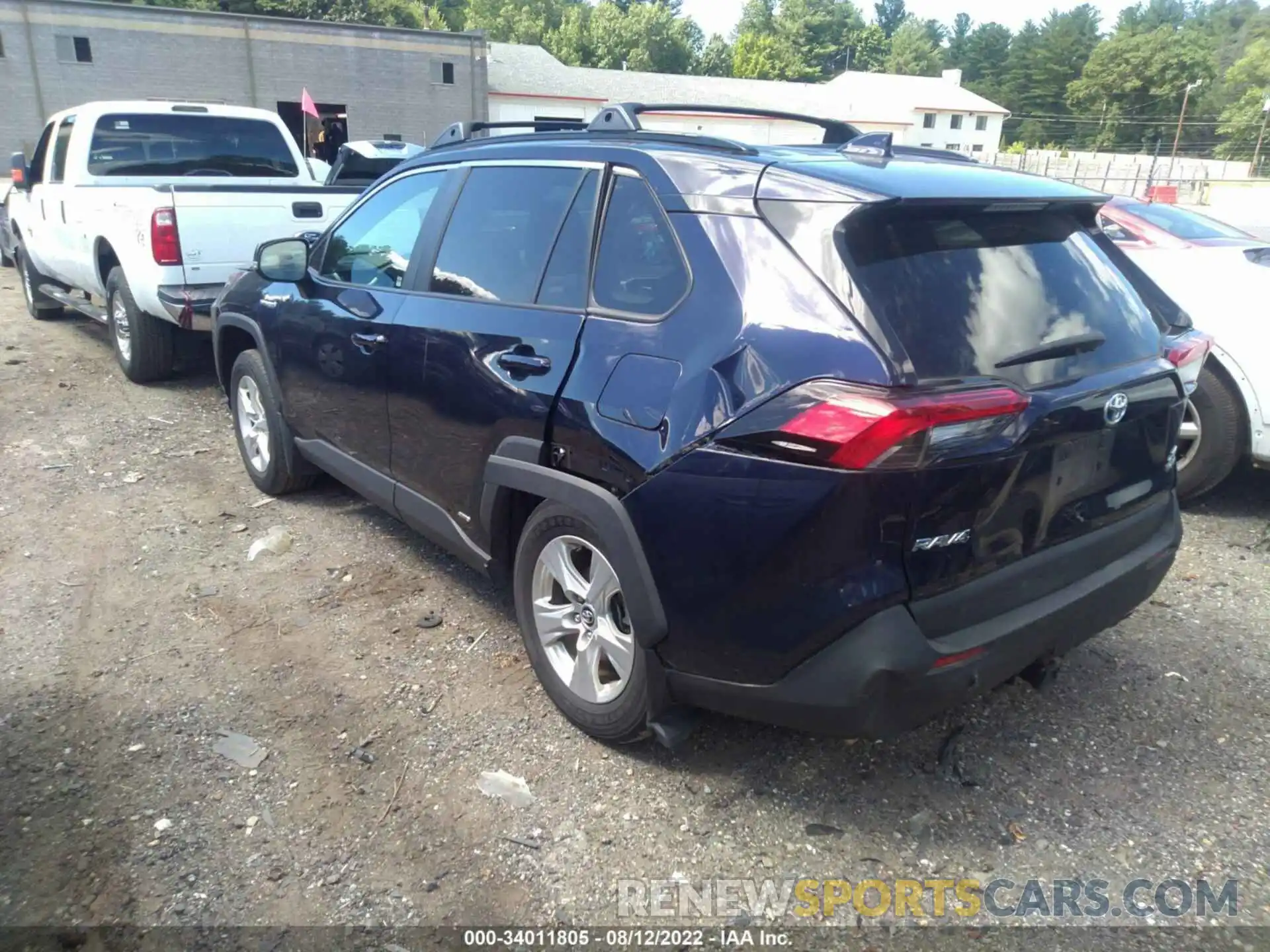 3 Photograph of a damaged car 4T3RWRFV0LU002280 TOYOTA RAV4 2020