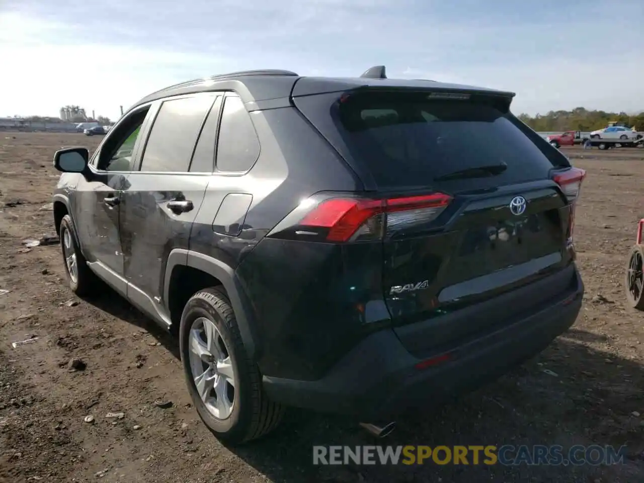 3 Photograph of a damaged car 4T3RWRFV1LU007116 TOYOTA RAV4 2020