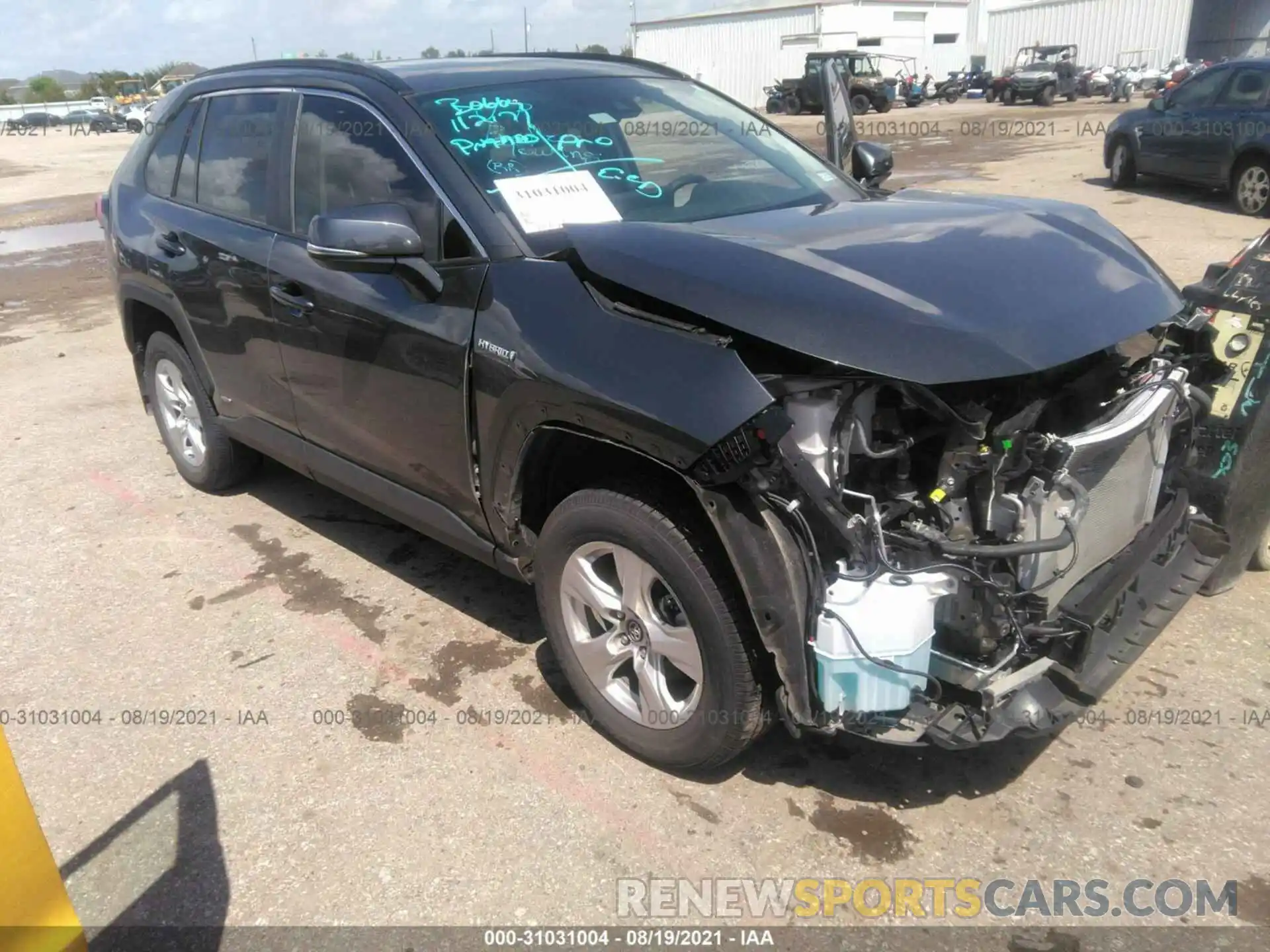 1 Photograph of a damaged car 4T3RWRFV2LU001857 TOYOTA RAV4 2020