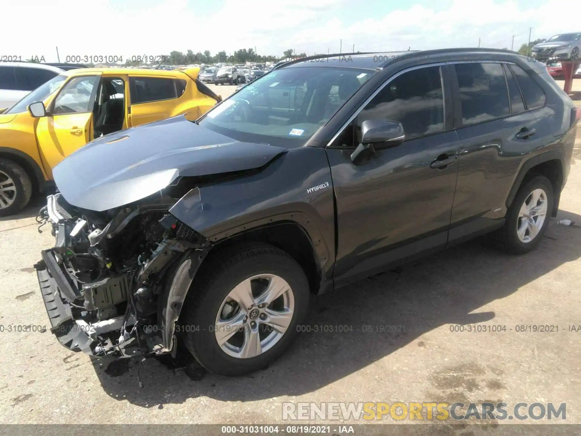 2 Photograph of a damaged car 4T3RWRFV2LU001857 TOYOTA RAV4 2020