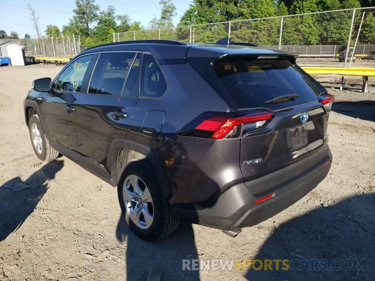 3 Photograph of a damaged car 4T3RWRFV3LU003357 TOYOTA RAV4 2020