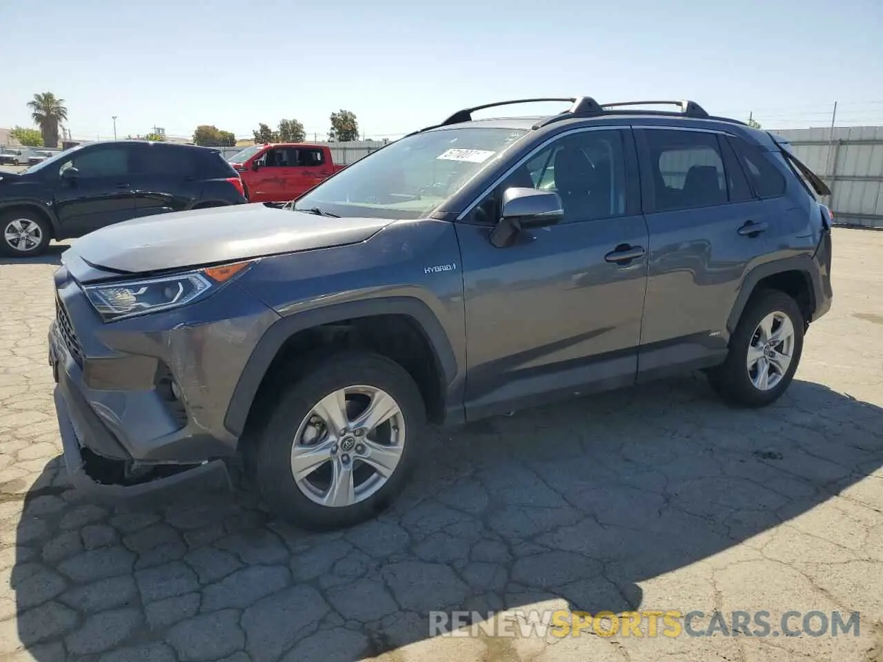 1 Photograph of a damaged car 4T3RWRFV3LU005643 TOYOTA RAV4 2020