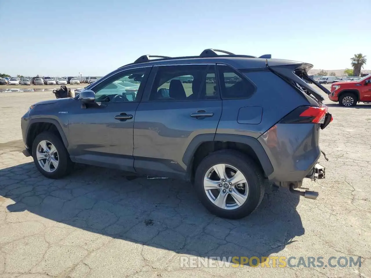 2 Photograph of a damaged car 4T3RWRFV3LU005643 TOYOTA RAV4 2020