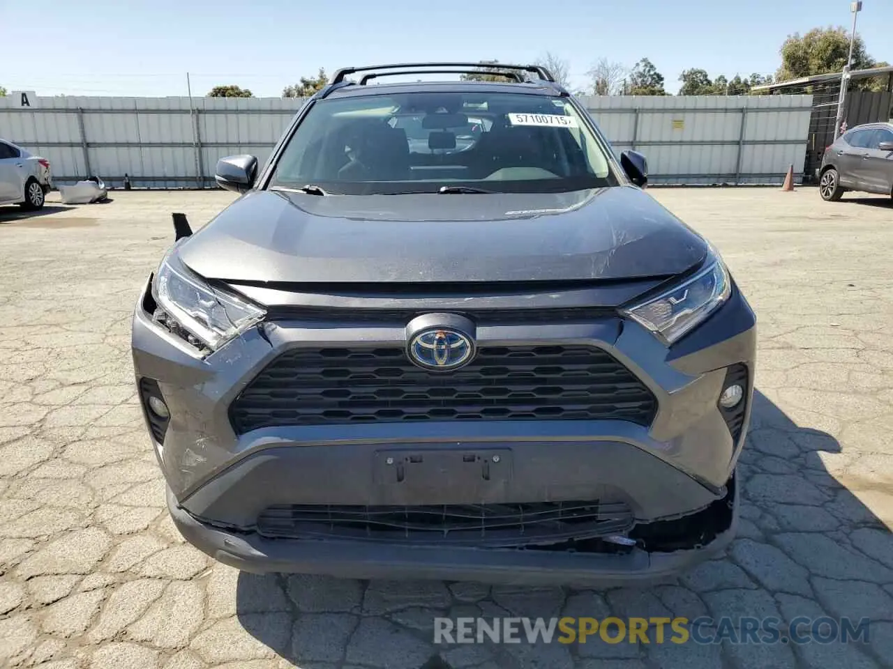 5 Photograph of a damaged car 4T3RWRFV3LU005643 TOYOTA RAV4 2020