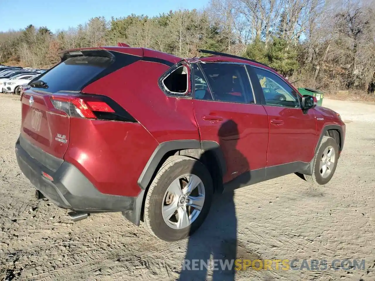 3 Photograph of a damaged car 4T3RWRFV6LU005538 TOYOTA RAV4 2020