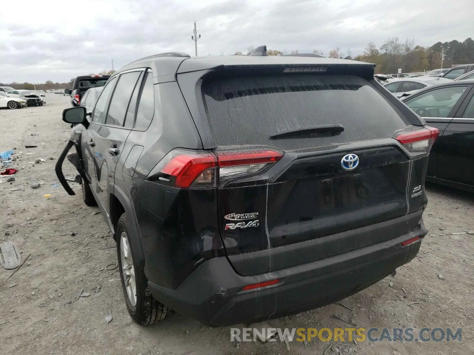 3 Photograph of a damaged car 4T3RWRFV6LU005572 TOYOTA RAV4 2020
