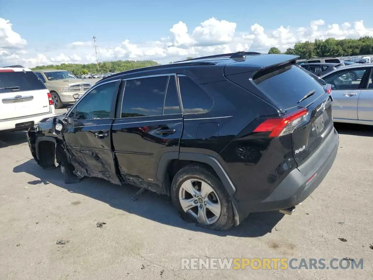2 Photograph of a damaged car 4T3RWRFV8LU004617 TOYOTA RAV4 2020