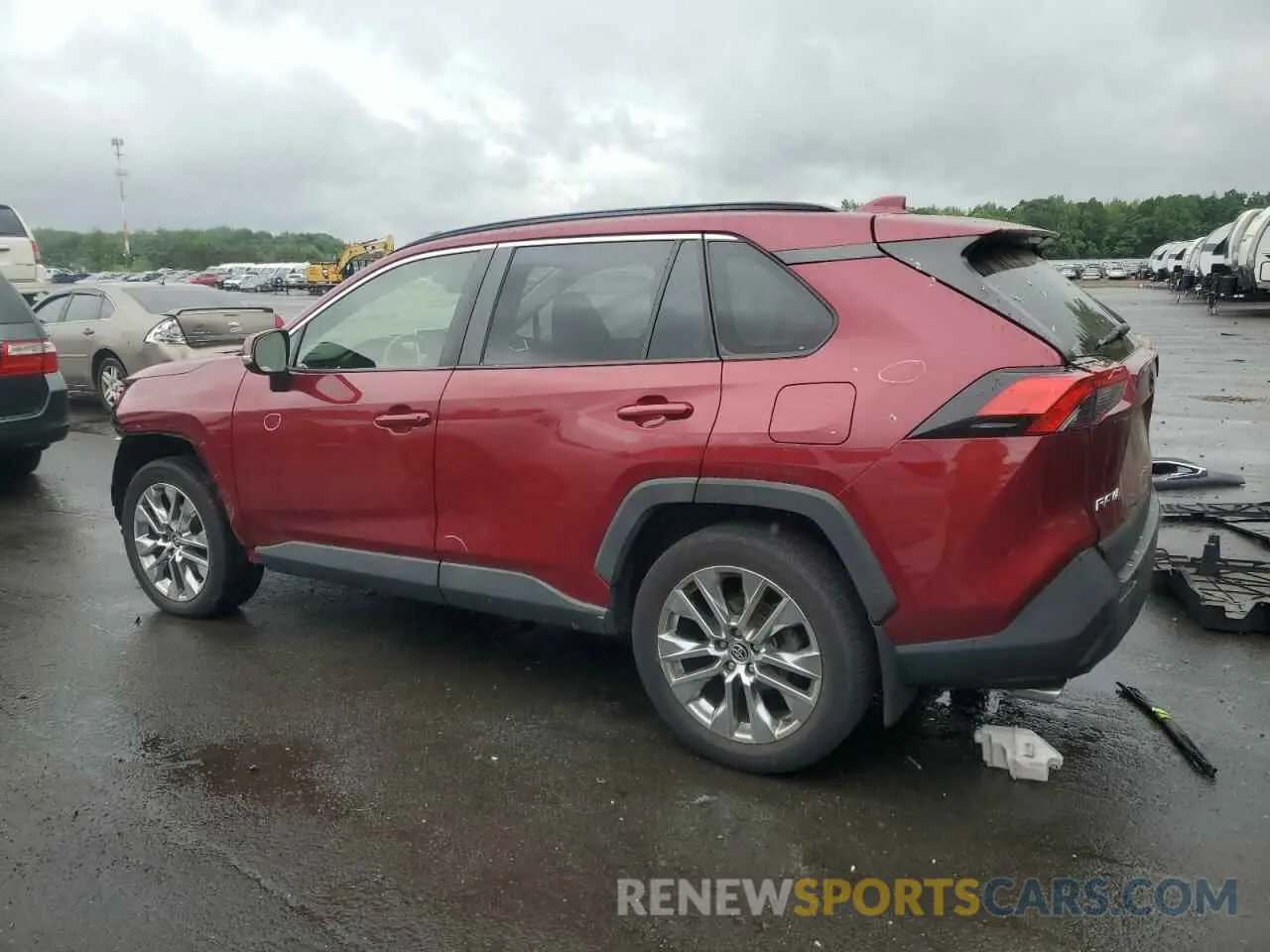 2 Photograph of a damaged car JTMA1RFV0LD524772 TOYOTA RAV4 2020