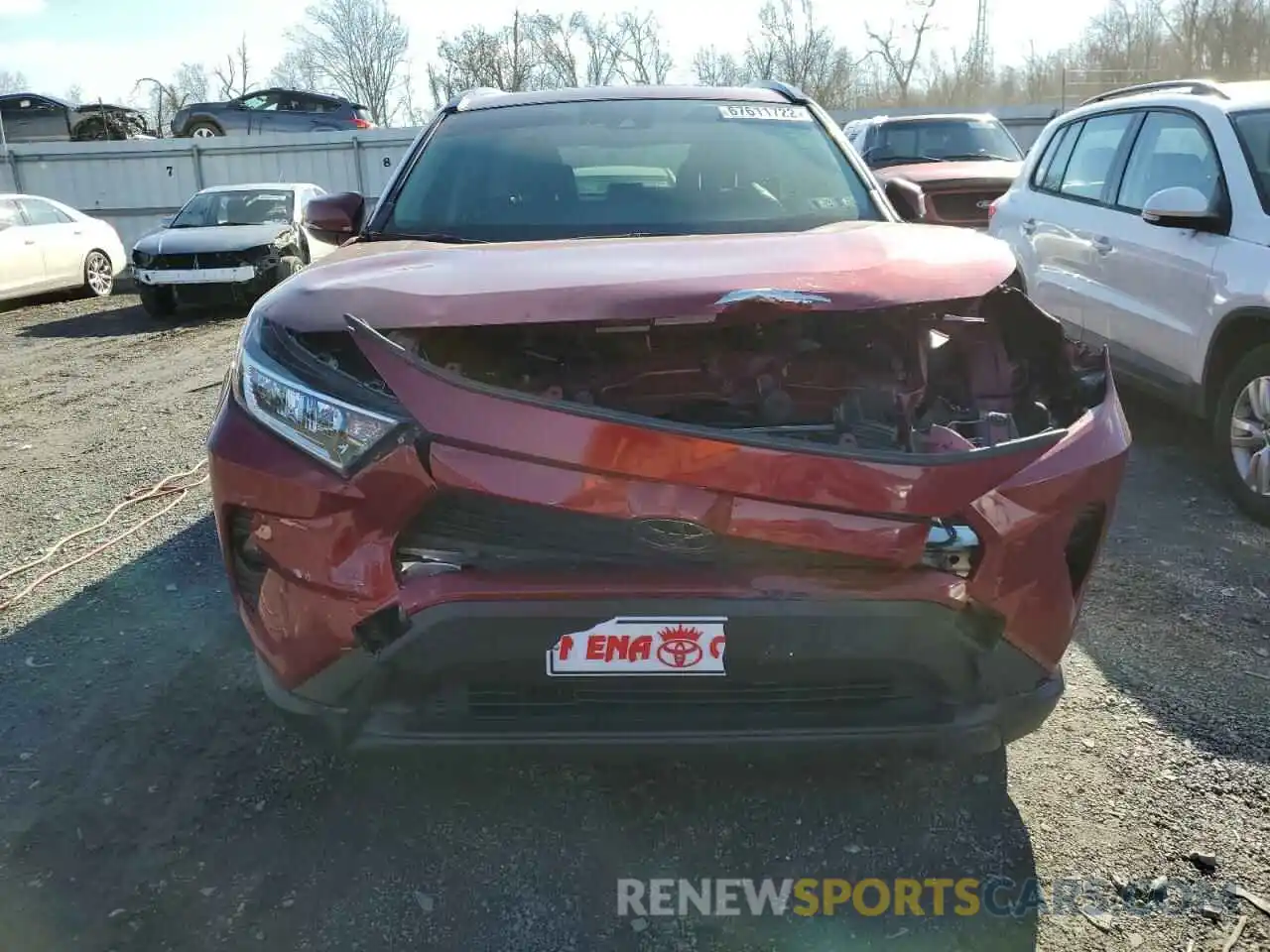 5 Photograph of a damaged car JTMA1RFV0LJ031062 TOYOTA RAV4 2020