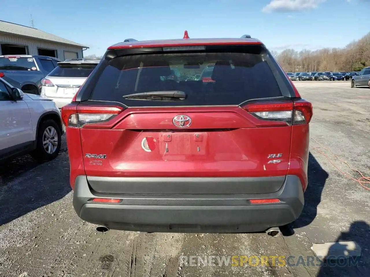 6 Photograph of a damaged car JTMA1RFV0LJ031062 TOYOTA RAV4 2020