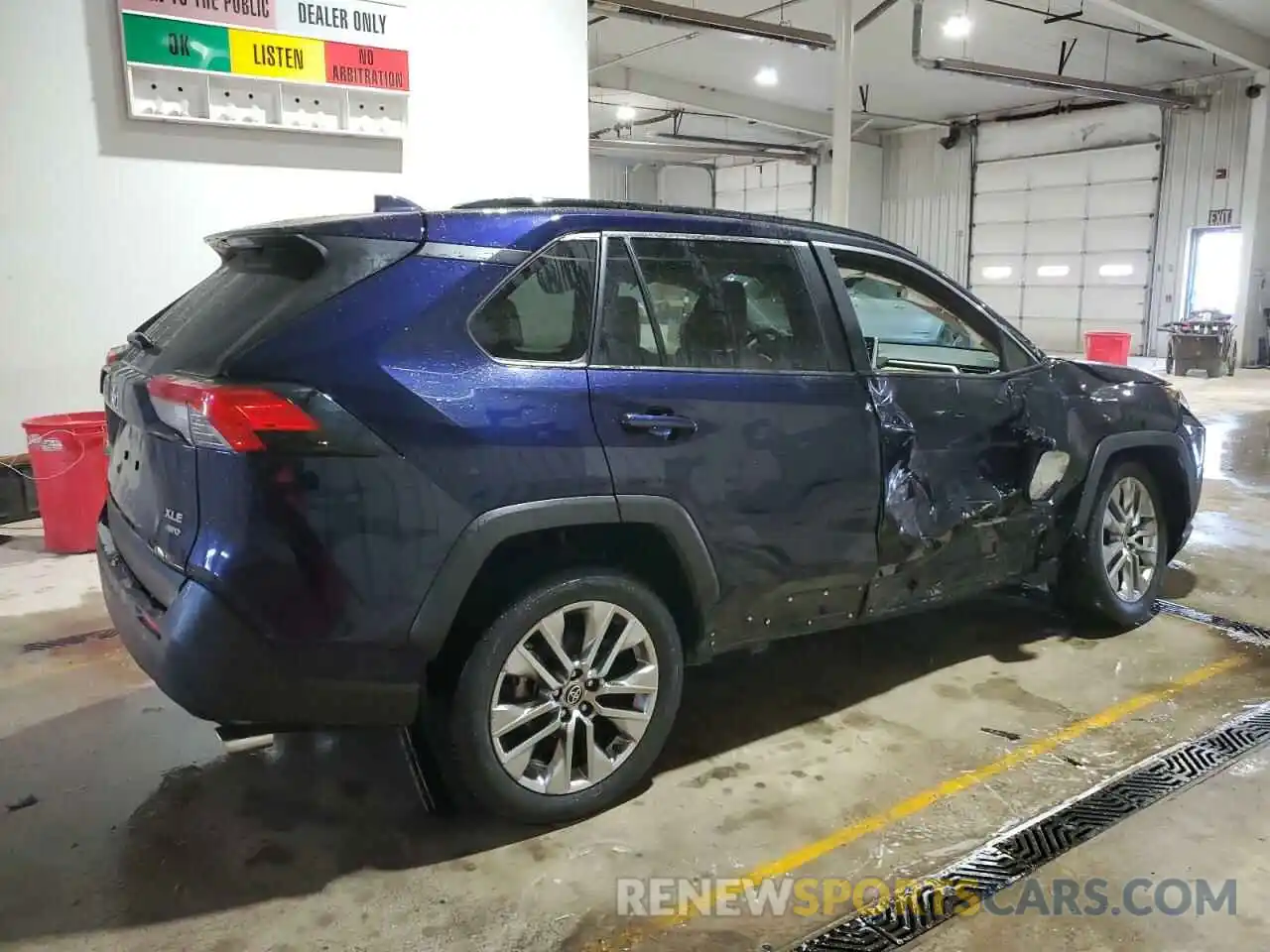 3 Photograph of a damaged car JTMA1RFV1LD047883 TOYOTA RAV4 2020