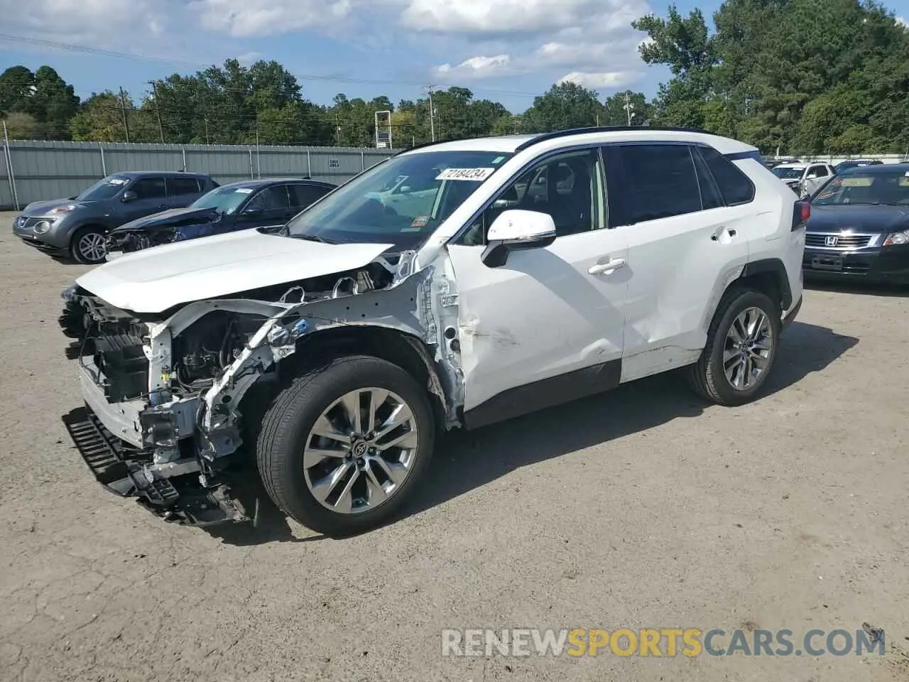 1 Photograph of a damaged car JTMA1RFV1LD060469 TOYOTA RAV4 2020