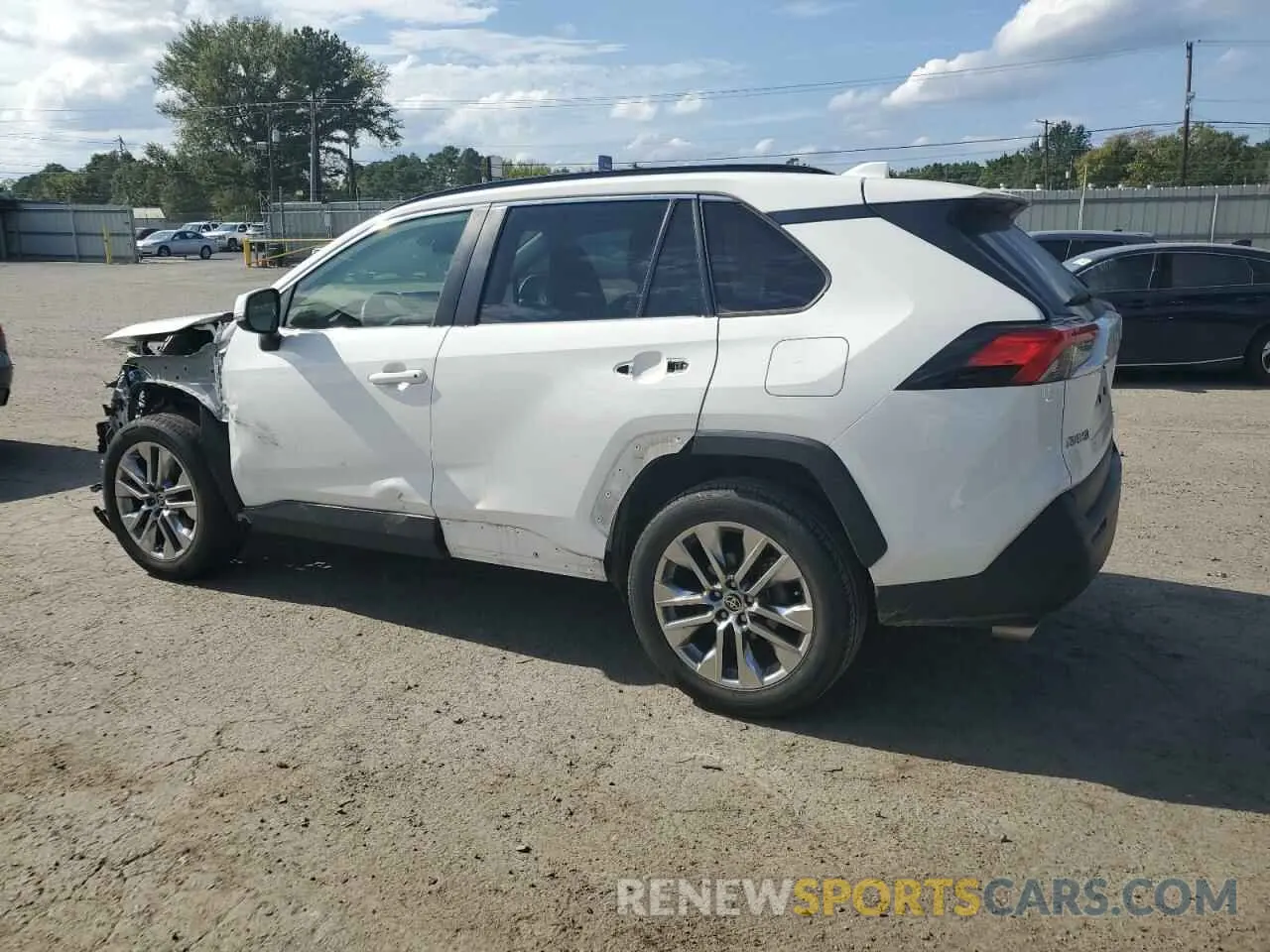 2 Photograph of a damaged car JTMA1RFV1LD060469 TOYOTA RAV4 2020