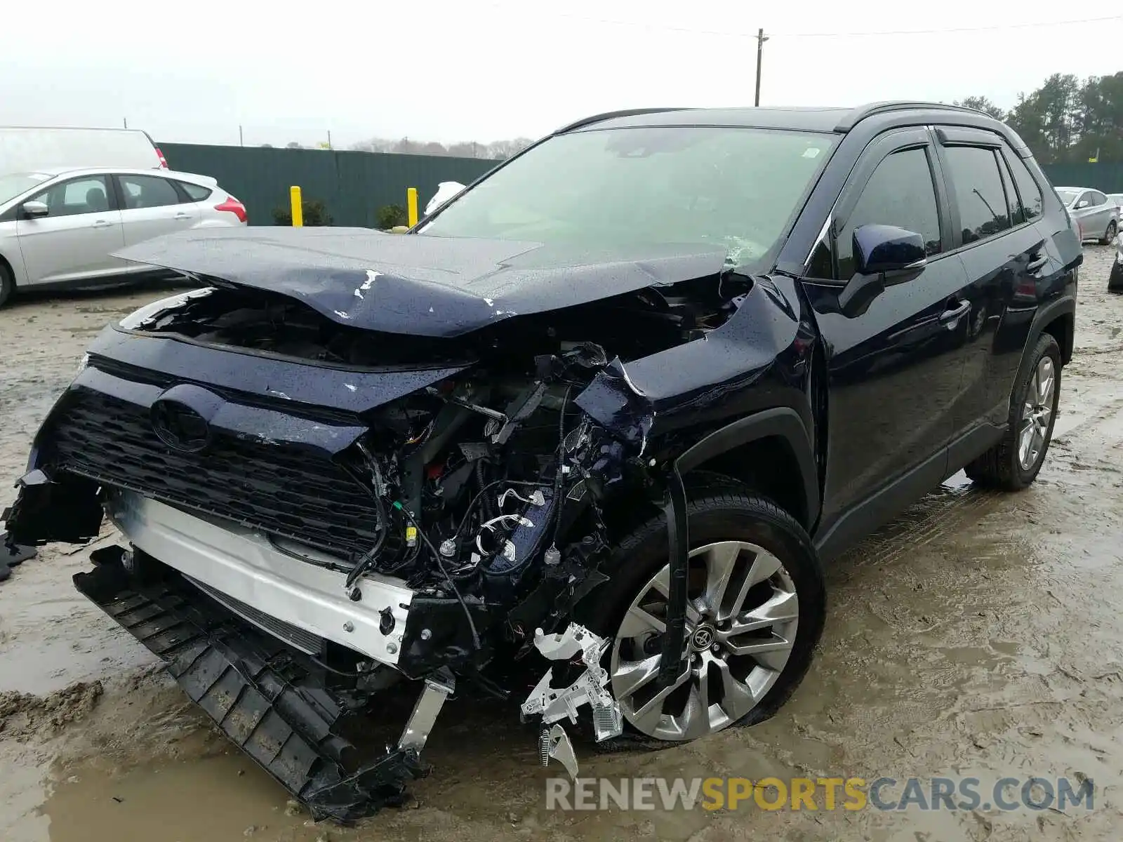 2 Photograph of a damaged car JTMA1RFV1LD526871 TOYOTA RAV4 2020