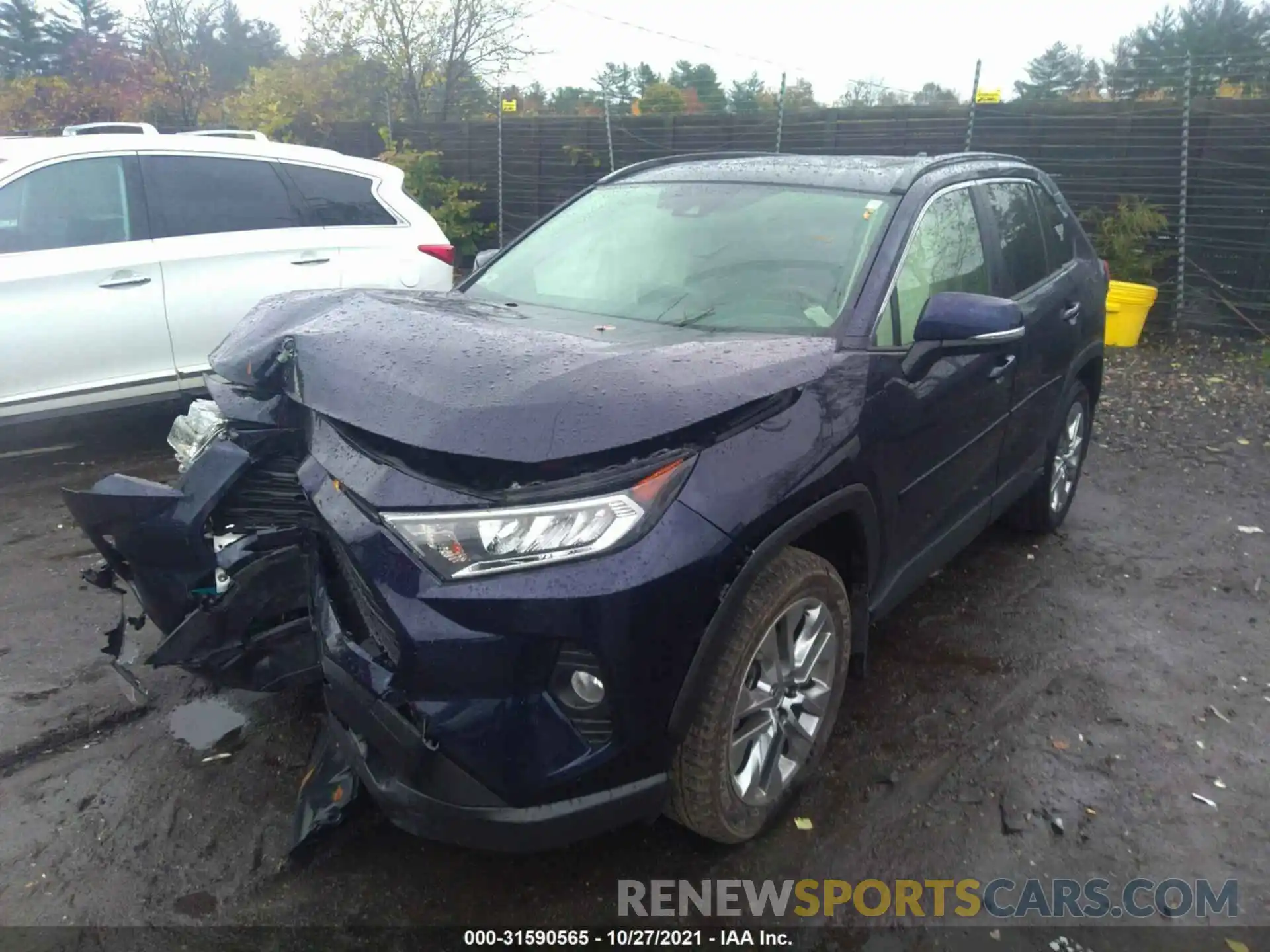 2 Photograph of a damaged car JTMA1RFV2LD066491 TOYOTA RAV4 2020