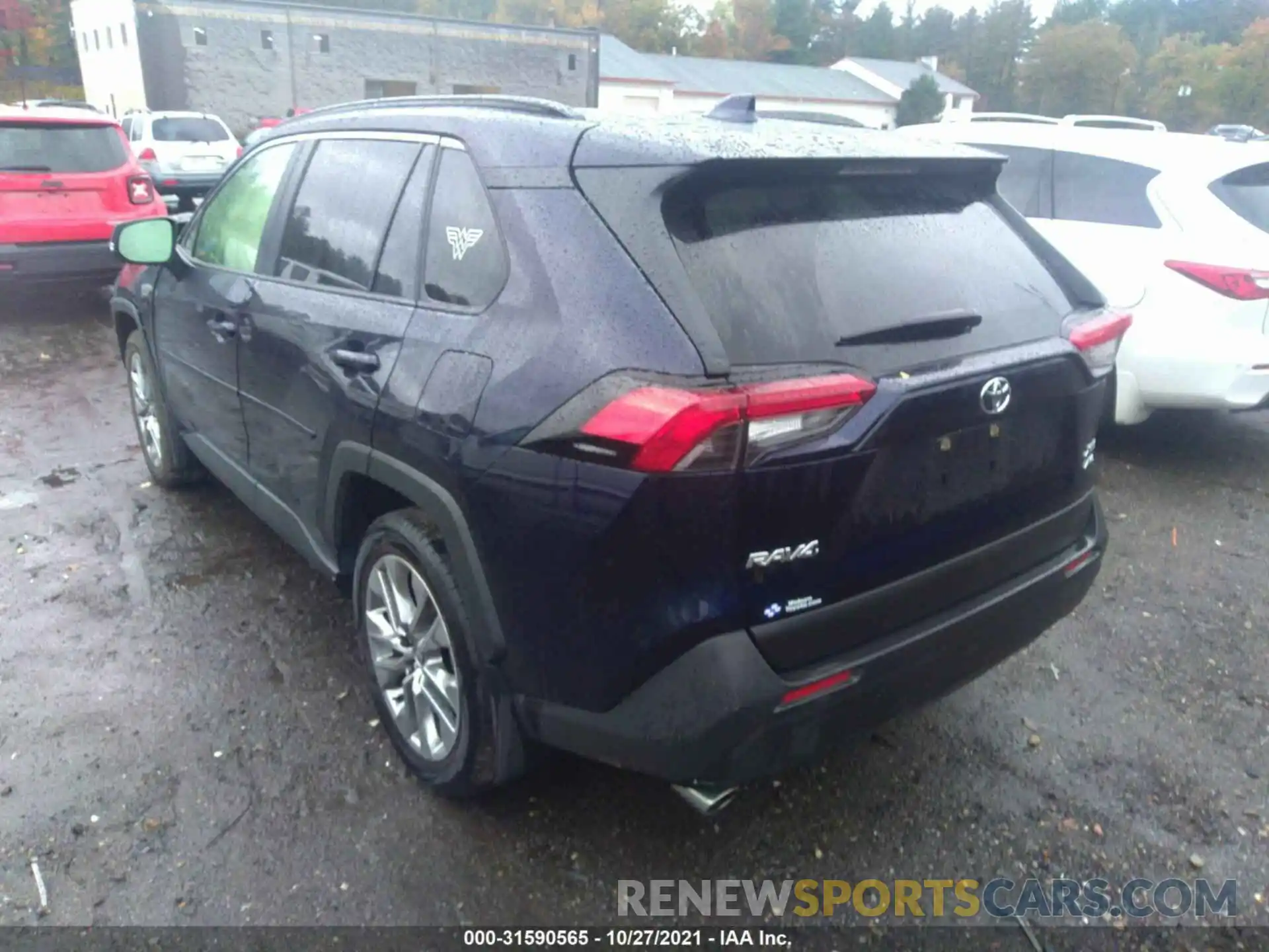 3 Photograph of a damaged car JTMA1RFV2LD066491 TOYOTA RAV4 2020