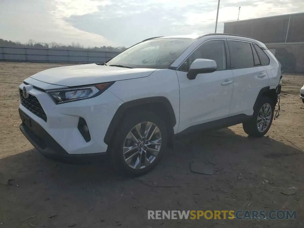 1 Photograph of a damaged car JTMA1RFV3LD066726 TOYOTA RAV4 2020
