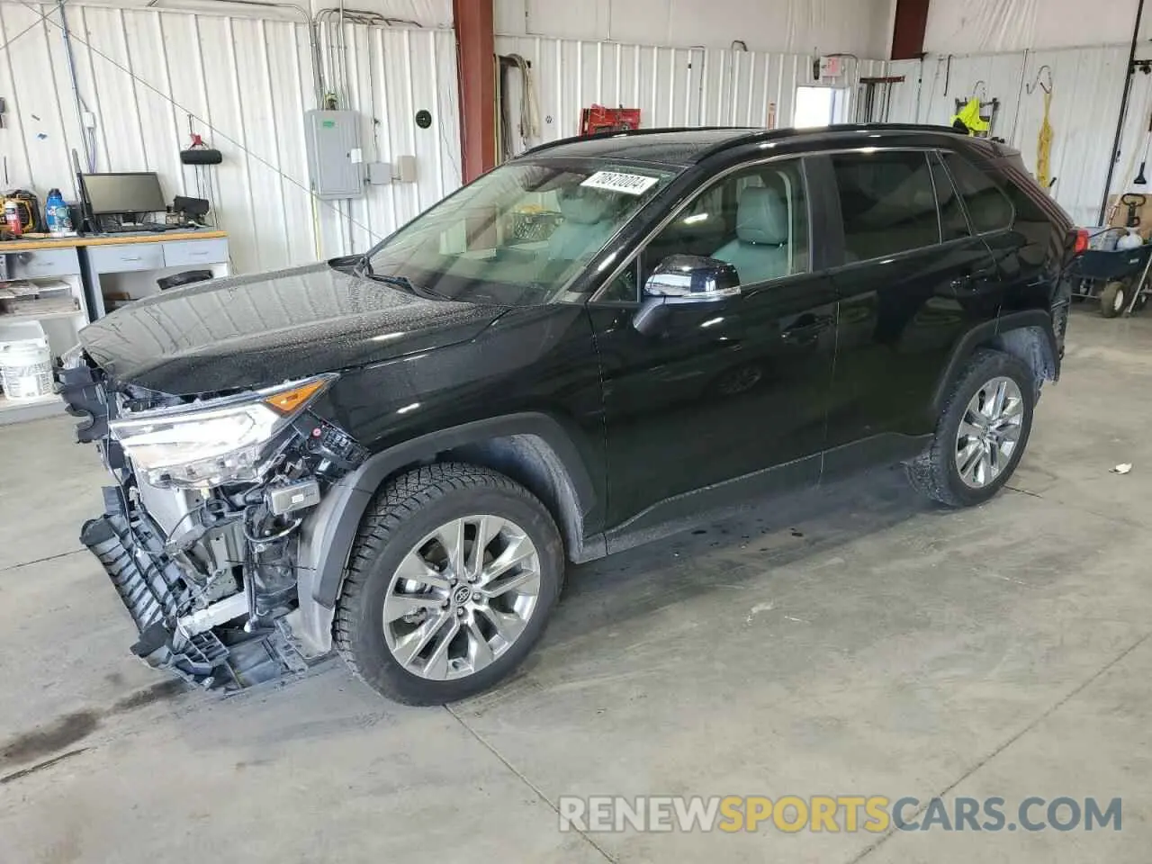 1 Photograph of a damaged car JTMA1RFV3LJ035526 TOYOTA RAV4 2020
