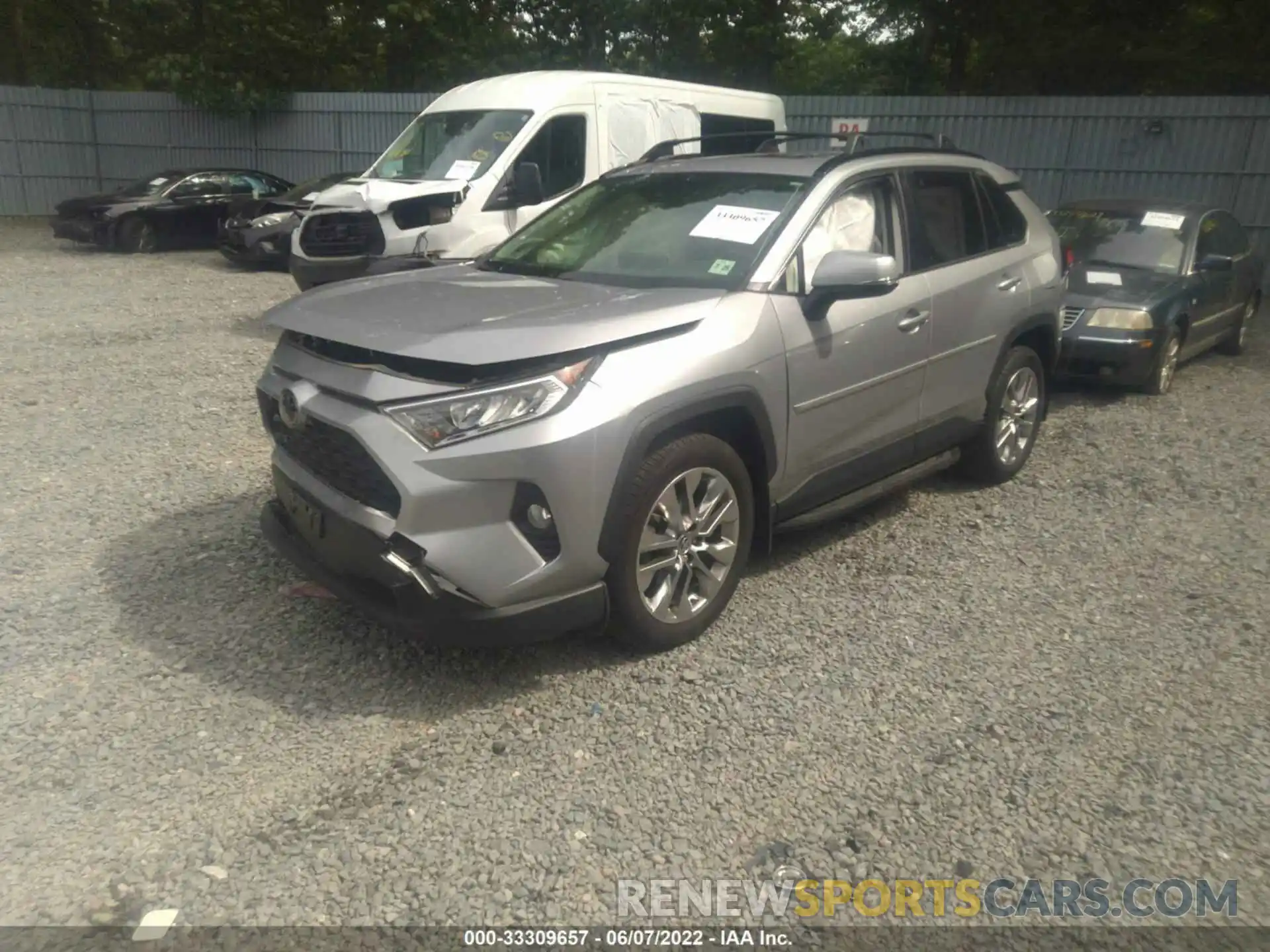 2 Photograph of a damaged car JTMA1RFV4LD057940 TOYOTA RAV4 2020