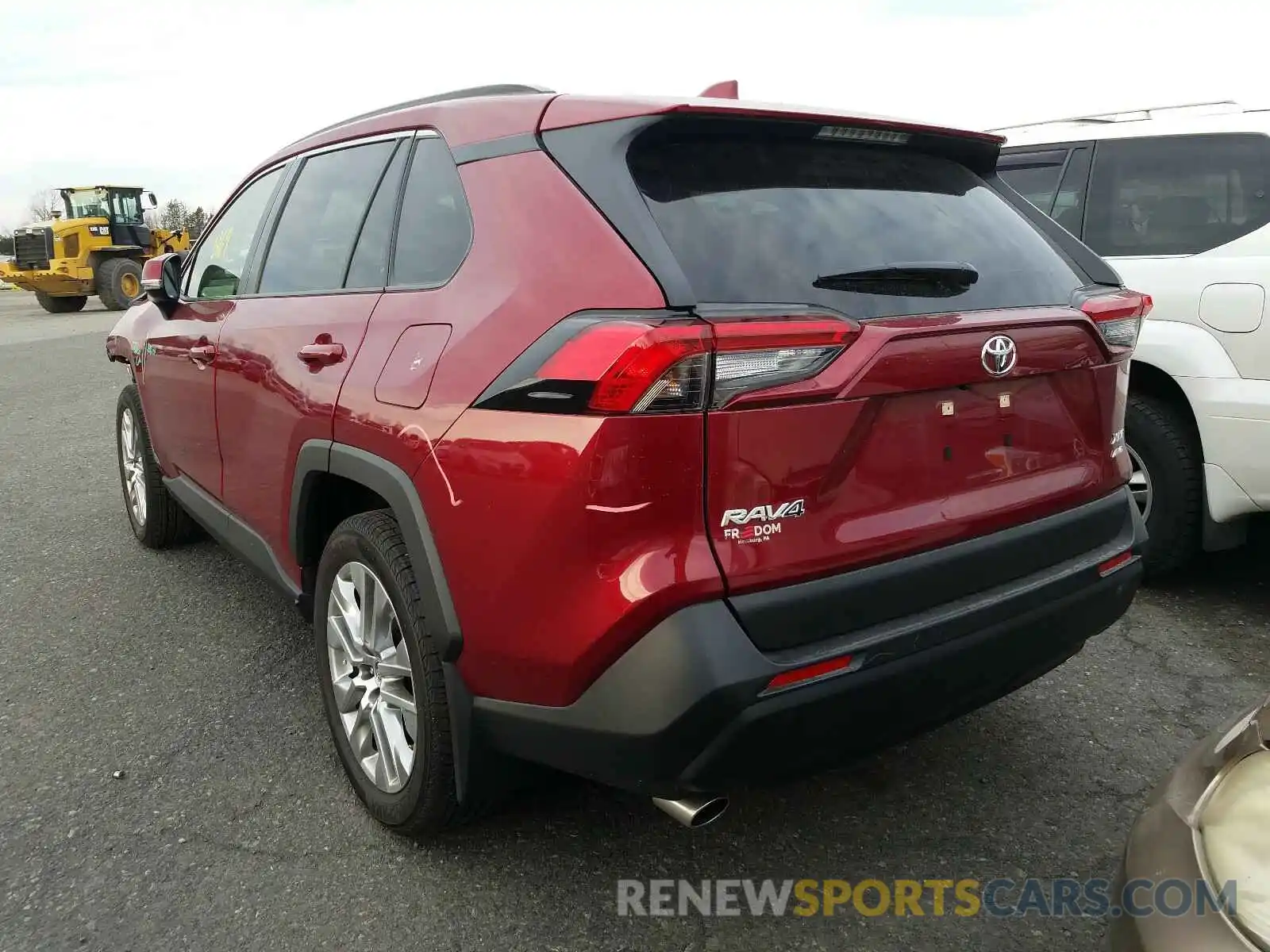 3 Photograph of a damaged car JTMA1RFV5LD049197 TOYOTA RAV4 2020