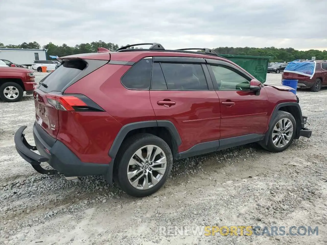 3 Photograph of a damaged car JTMA1RFV5LD525870 TOYOTA RAV4 2020