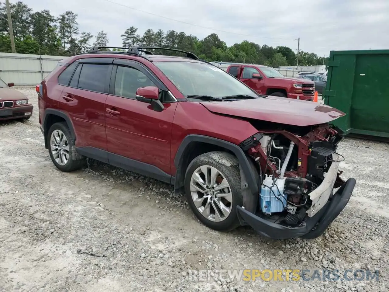 4 Photograph of a damaged car JTMA1RFV5LD525870 TOYOTA RAV4 2020
