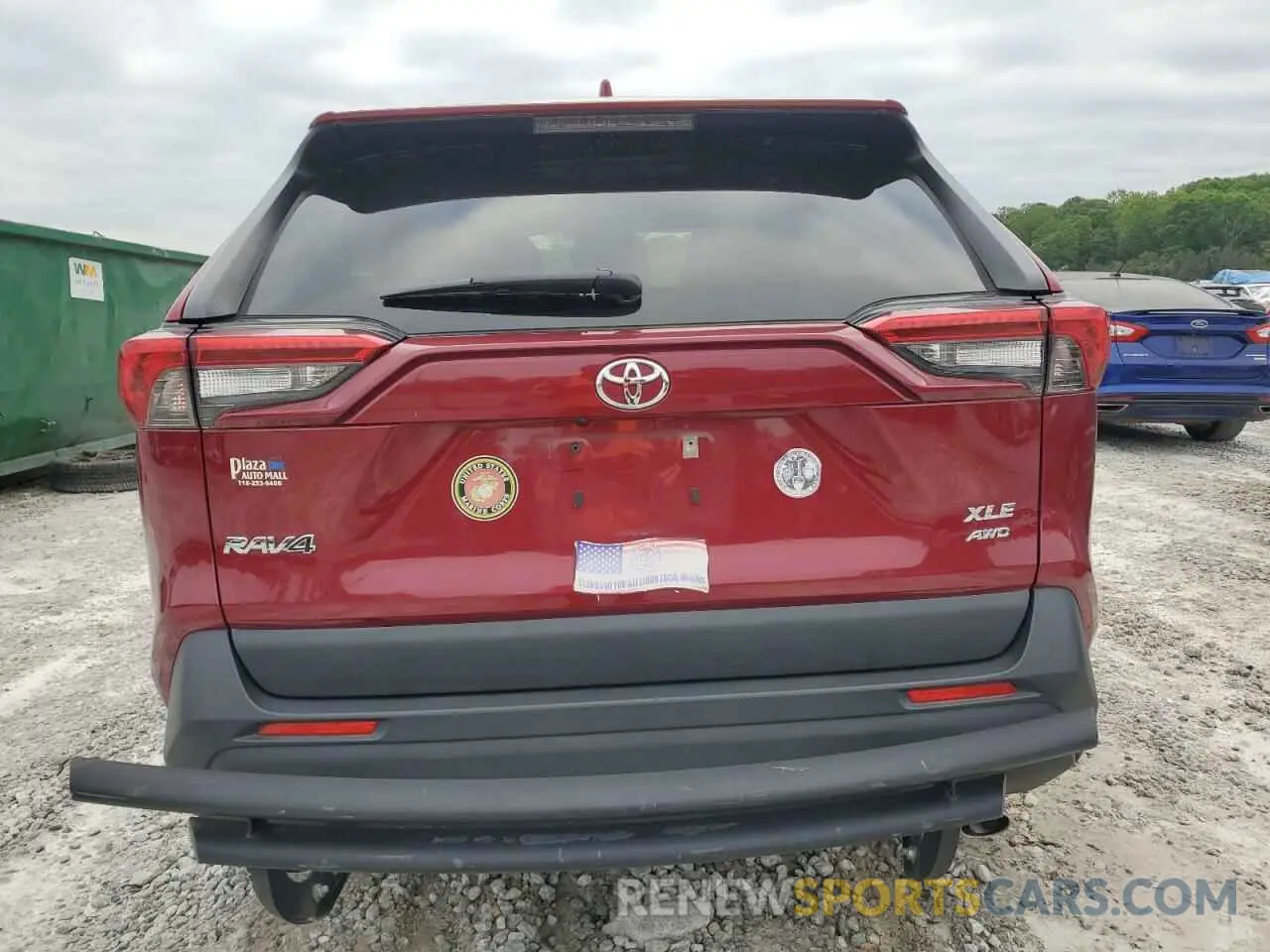 6 Photograph of a damaged car JTMA1RFV5LD525870 TOYOTA RAV4 2020