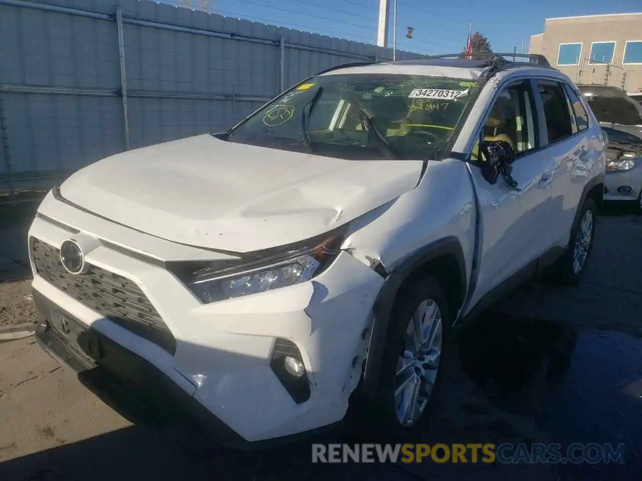 2 Photograph of a damaged car JTMA1RFV5LD530941 TOYOTA RAV4 2020