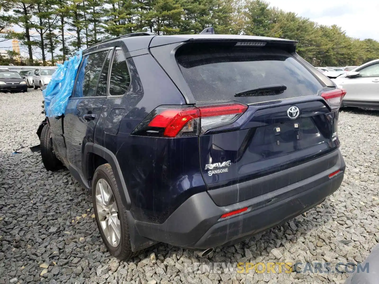 3 Photograph of a damaged car JTMA1RFV6LD060418 TOYOTA RAV4 2020