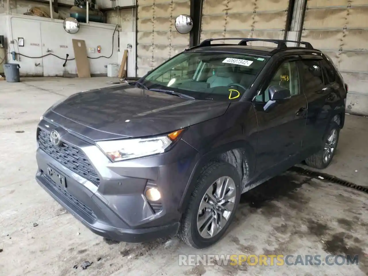 2 Photograph of a damaged car JTMA1RFV7LD058452 TOYOTA RAV4 2020