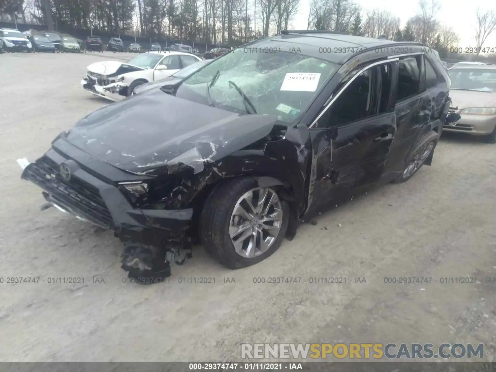 6 Photograph of a damaged car JTMA1RFV8LD052241 TOYOTA RAV4 2020