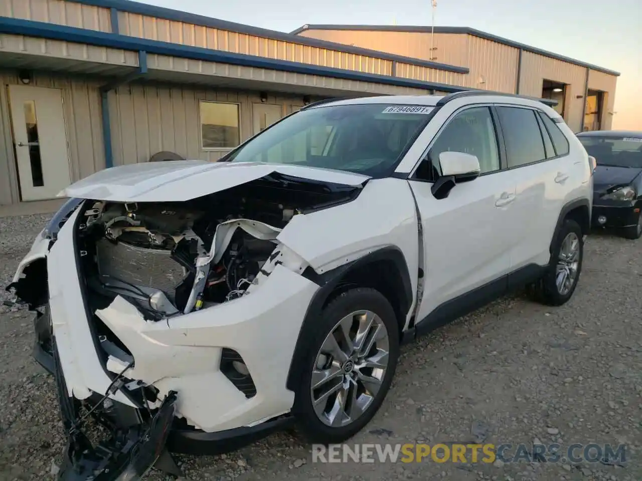 2 Photograph of a damaged car JTMA1RFV8LD064583 TOYOTA RAV4 2020