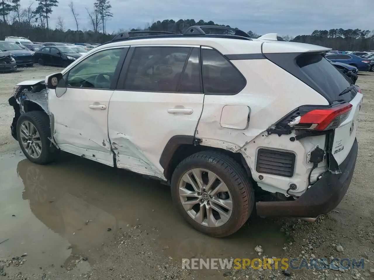 2 Photograph of a damaged car JTMA1RFVXLD528716 TOYOTA RAV4 2020