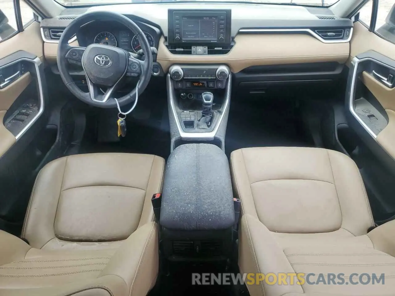 8 Photograph of a damaged car JTMA1RFVXLD528716 TOYOTA RAV4 2020