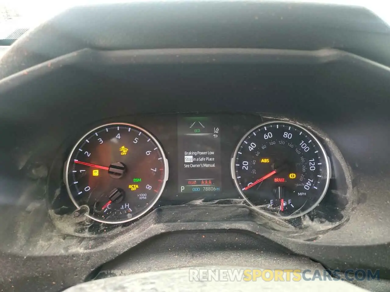 9 Photograph of a damaged car JTMA1RFVXLD528716 TOYOTA RAV4 2020