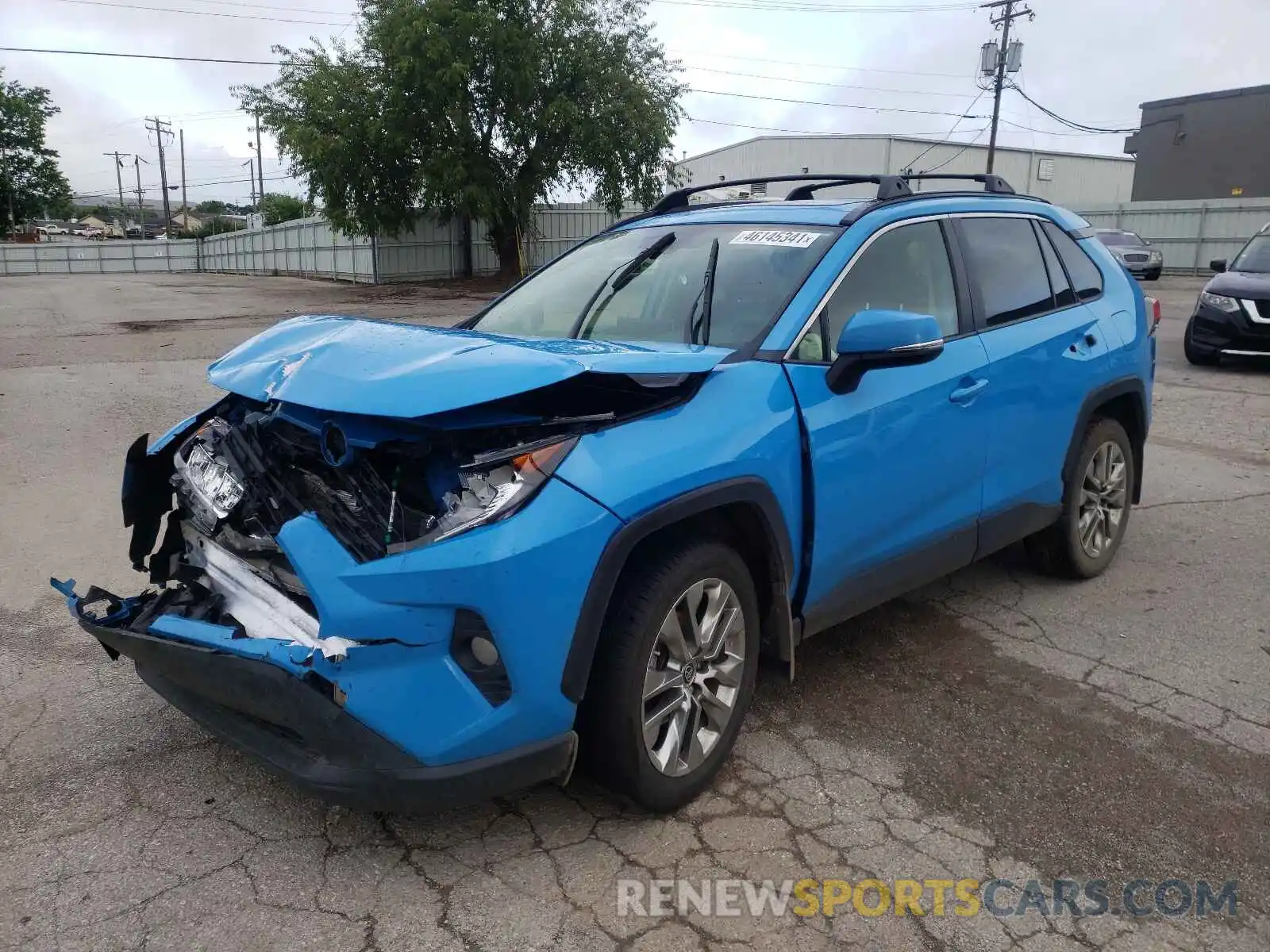 2 Photograph of a damaged car JTMA1RFVXLJ029982 TOYOTA RAV4 2020