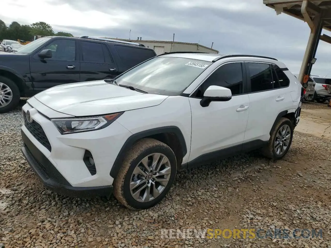 1 Photograph of a damaged car JTMC1RFV2LD520540 TOYOTA RAV4 2020