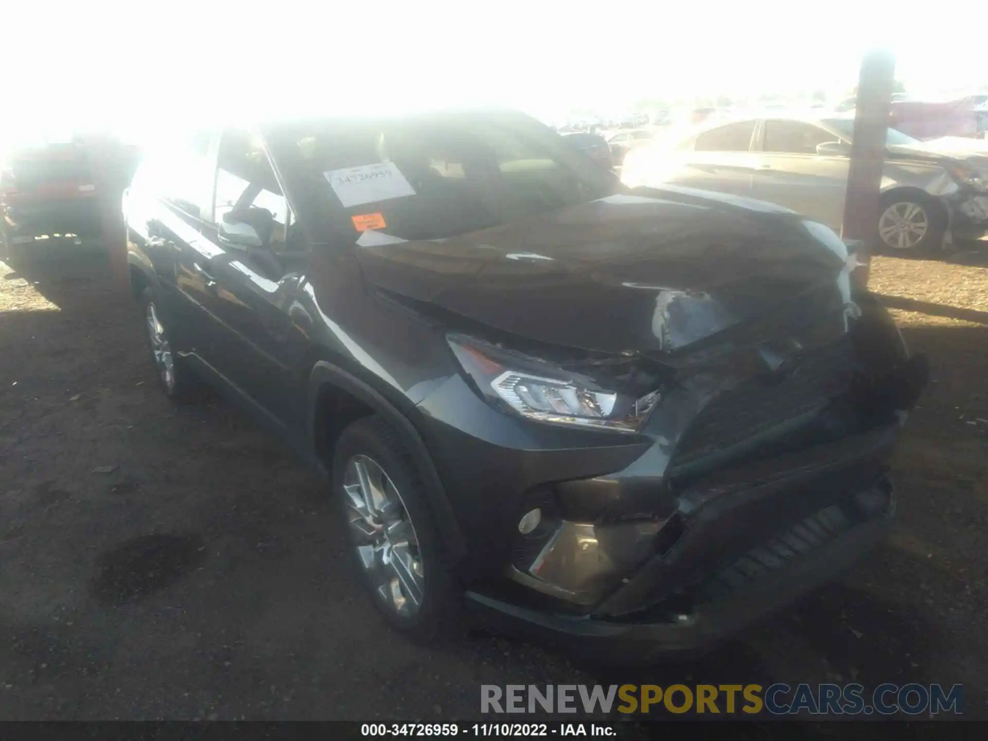 1 Photograph of a damaged car JTMC1RFV2LD522269 TOYOTA RAV4 2020