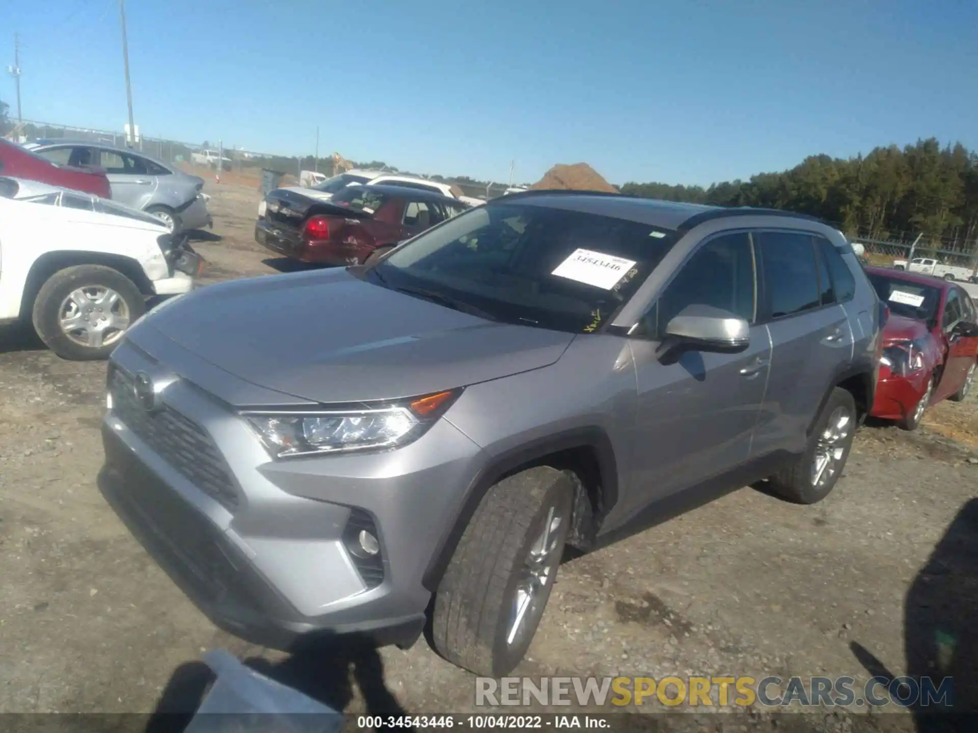 2 Photograph of a damaged car JTMC1RFV4LD045652 TOYOTA RAV4 2020