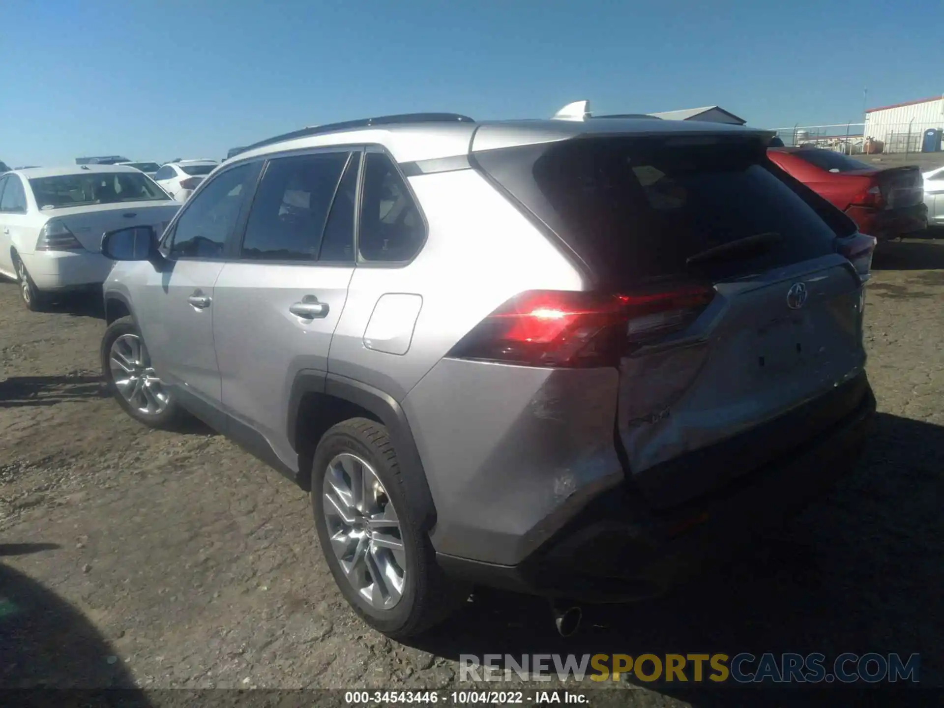 3 Photograph of a damaged car JTMC1RFV4LD045652 TOYOTA RAV4 2020