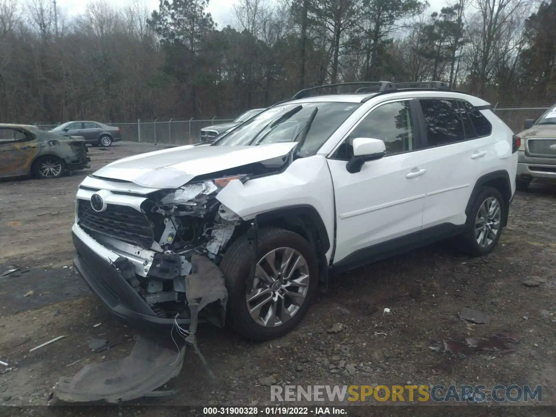 2 Photograph of a damaged car JTMC1RFV4LD046512 TOYOTA RAV4 2020