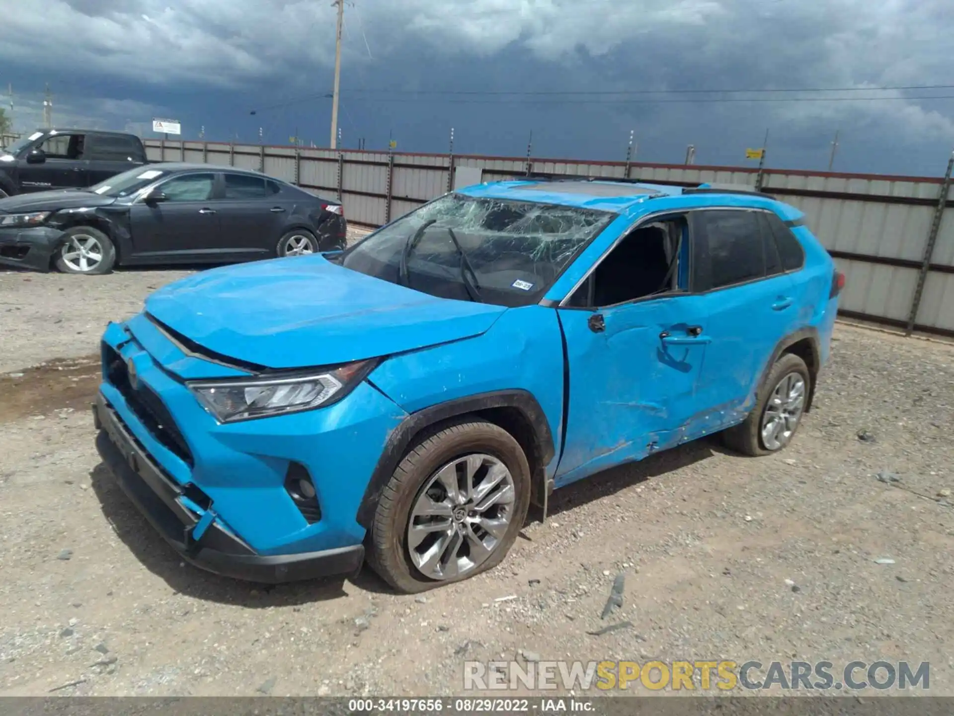 2 Photograph of a damaged car JTMC1RFV4LD054903 TOYOTA RAV4 2020