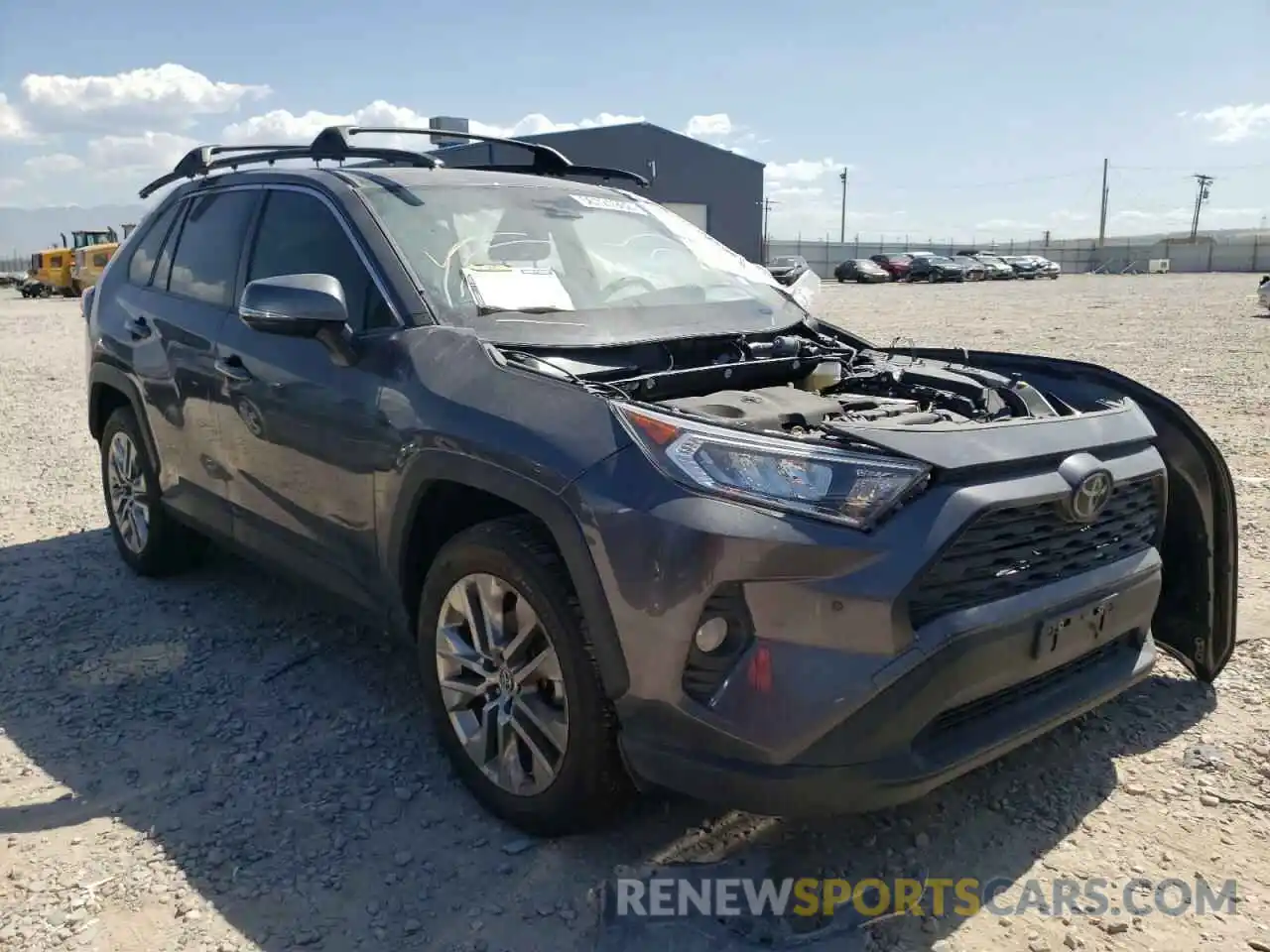 1 Photograph of a damaged car JTMC1RFV4LJ018968 TOYOTA RAV4 2020