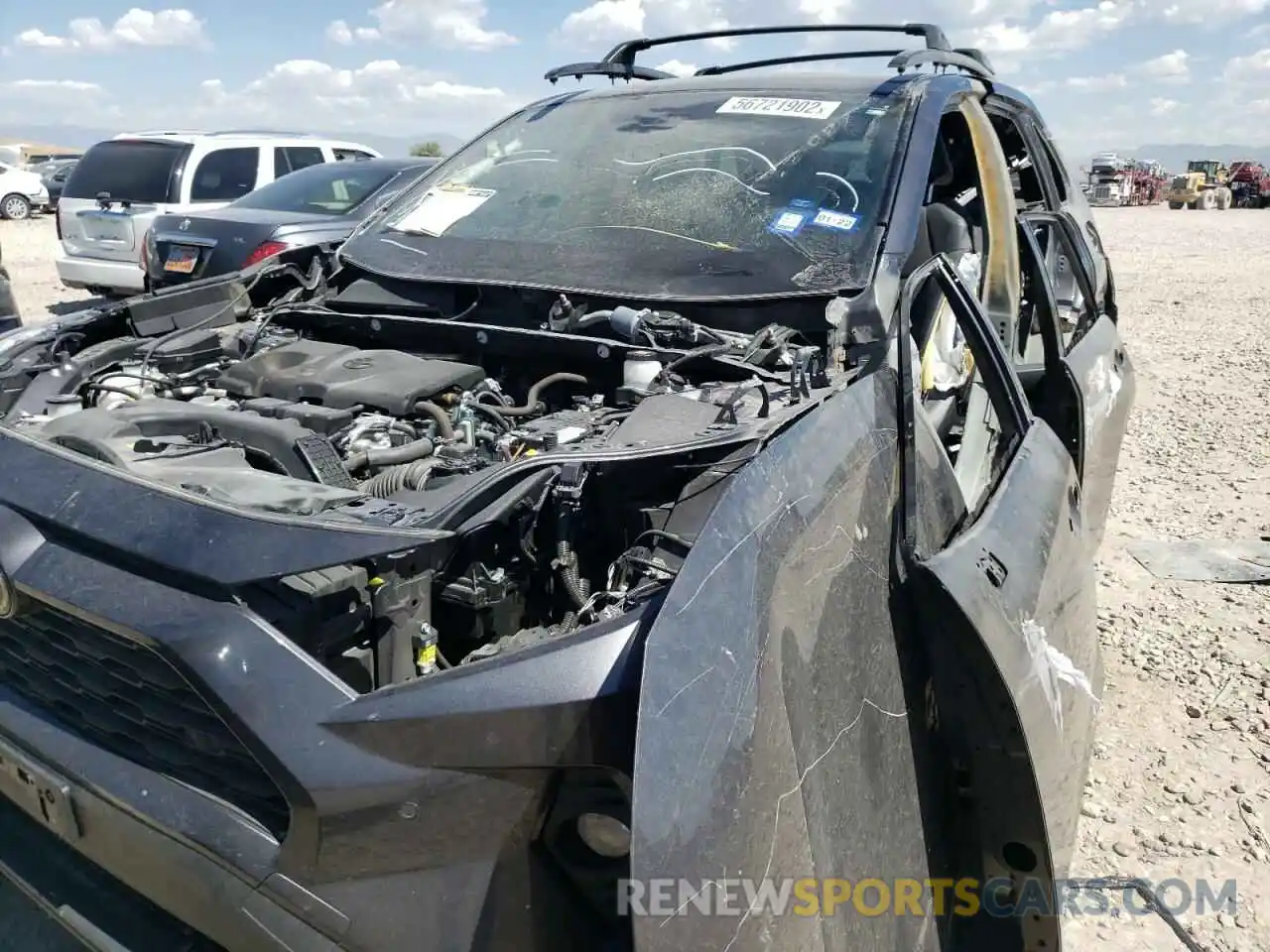 10 Photograph of a damaged car JTMC1RFV4LJ018968 TOYOTA RAV4 2020