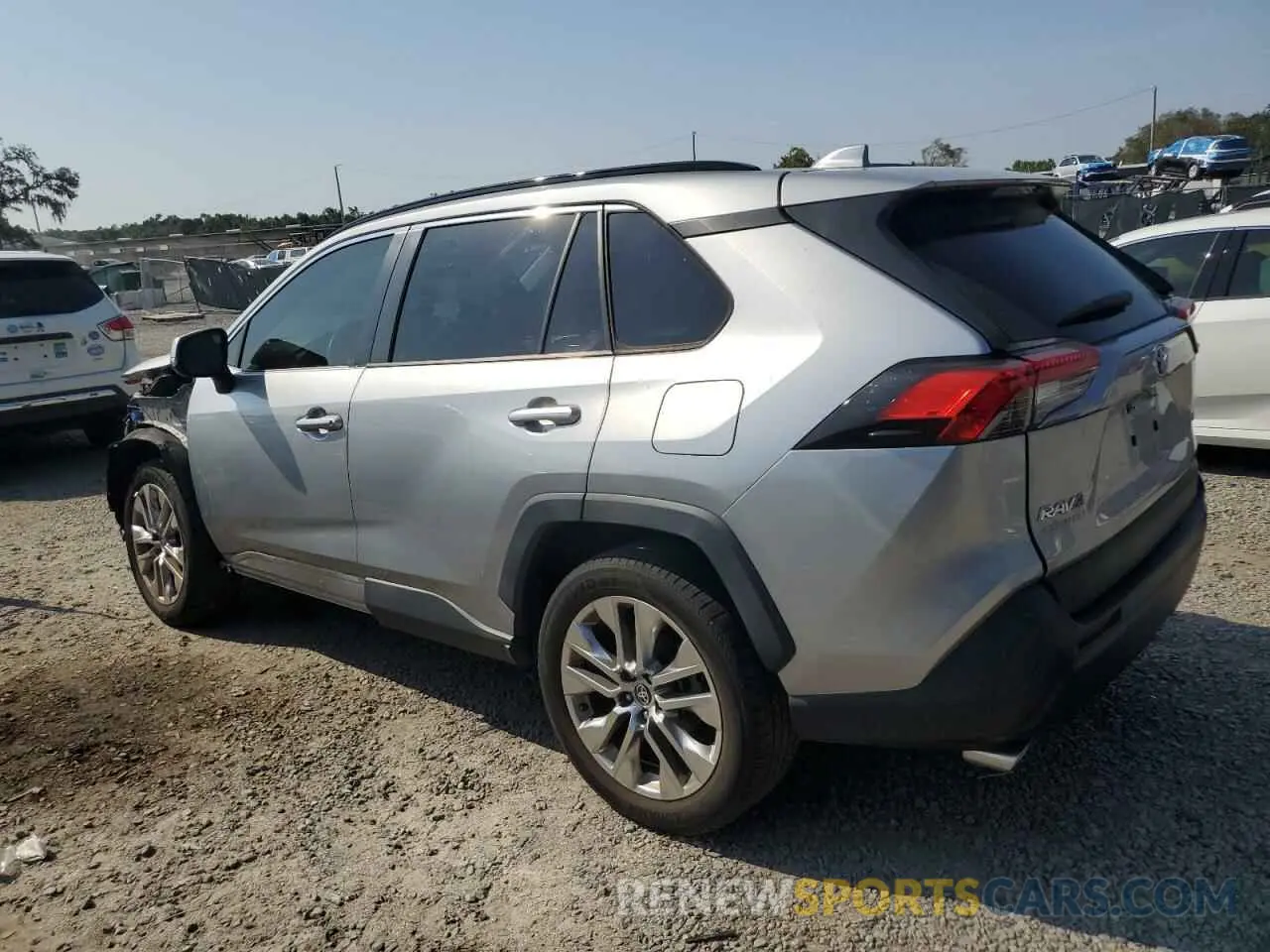 2 Photograph of a damaged car JTMC1RFV4LJ021112 TOYOTA RAV4 2020