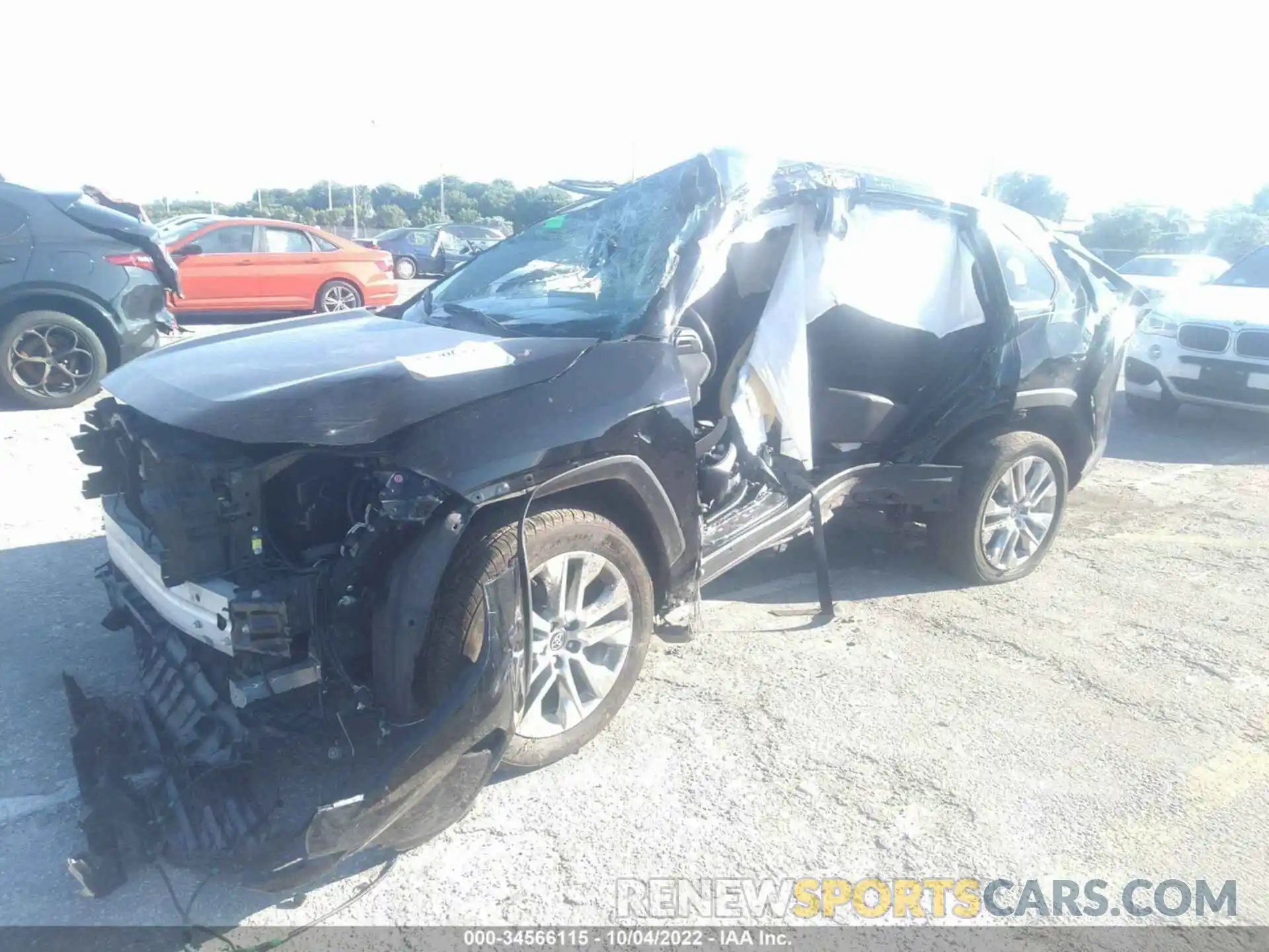 2 Photograph of a damaged car JTMC1RFV5LD042663 TOYOTA RAV4 2020